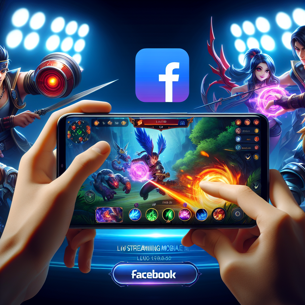 cara live streaming Mobile Legend di Facebook