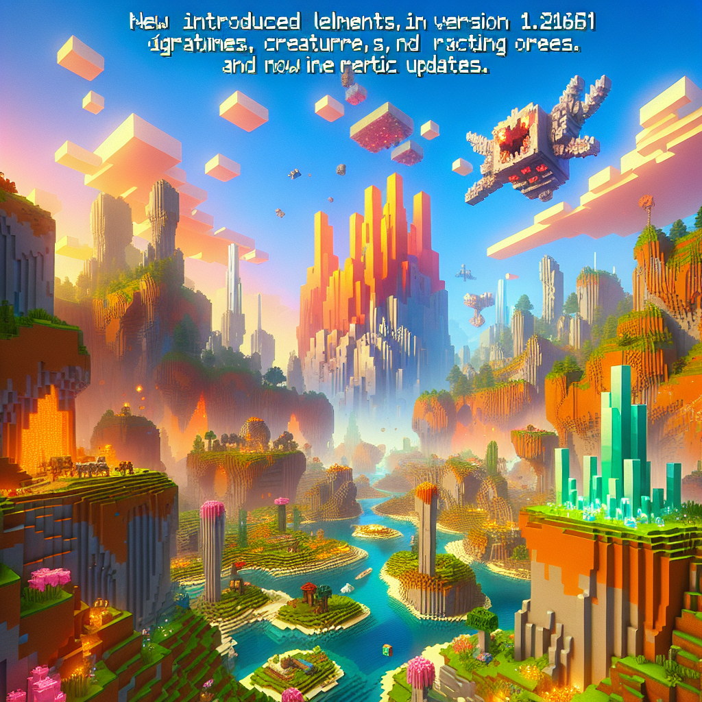 Minecraft 1.21.61: Exploring New Features and Updates