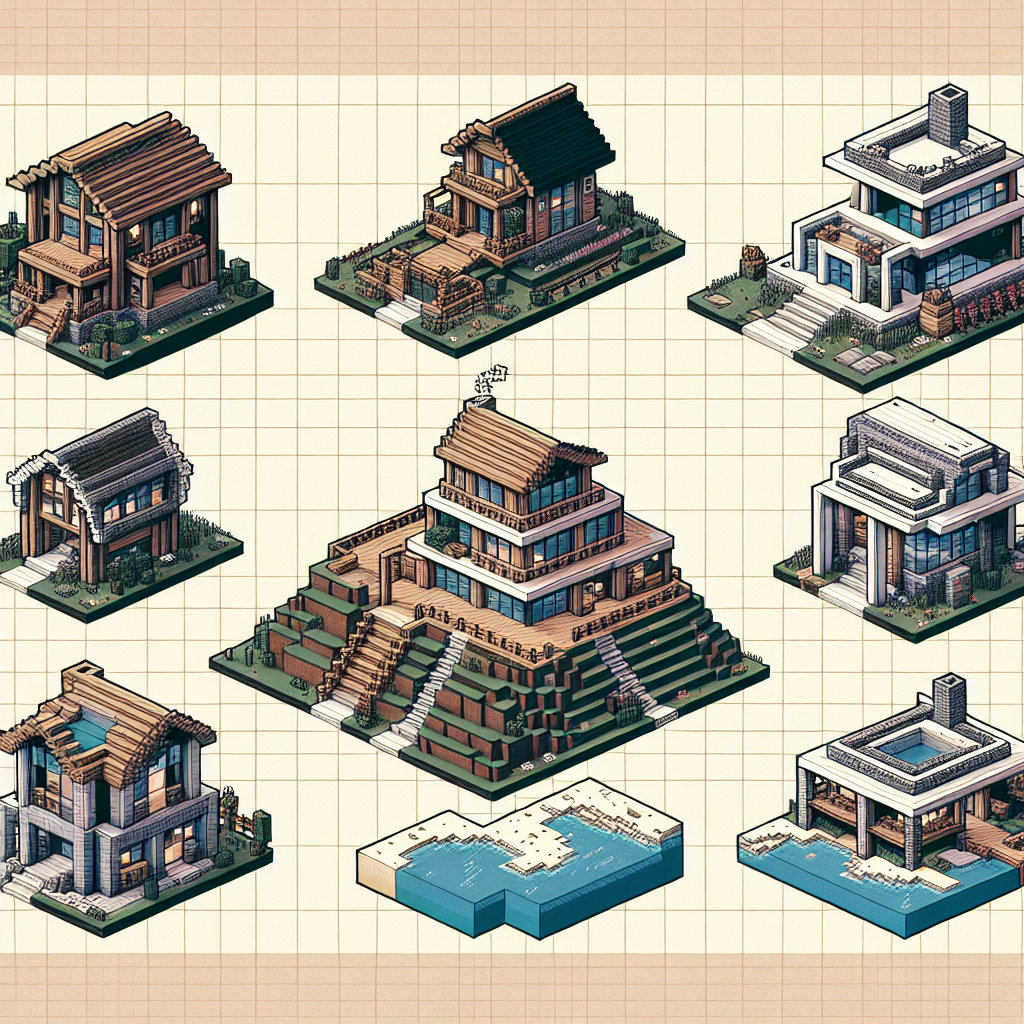 10 Desain Rumah Minecraft Mudah Ditiru untuk Pemula