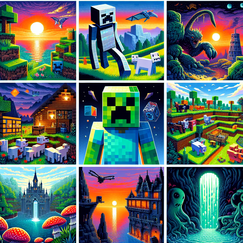 10 Gambar Minecraft Keren untuk Mempercantik Tampilan Game Anda