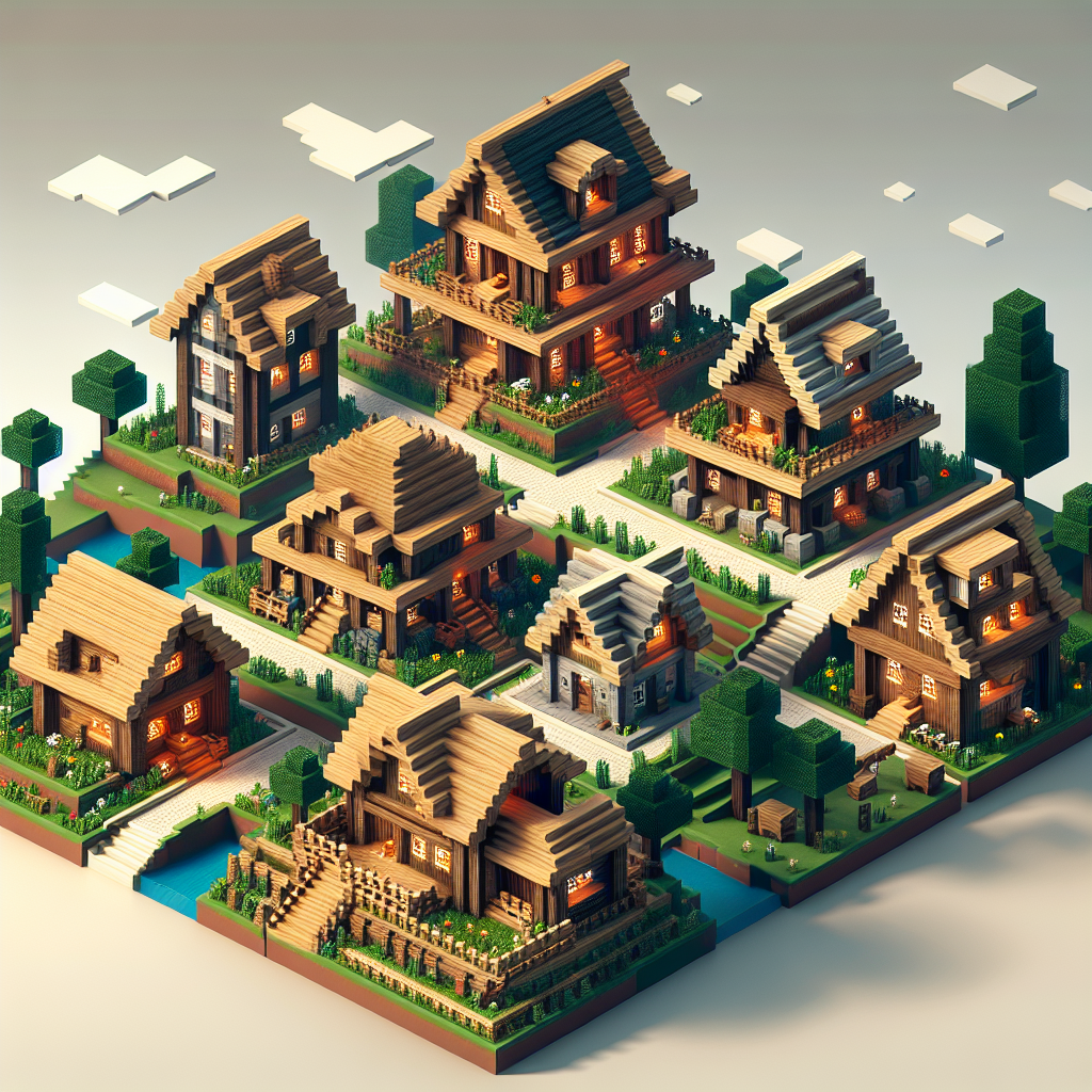 10 Ide Rumah Minecraft Simple Dari Kayu untuk Pemula